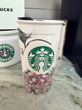 Starbucks + Charlotte Ronson Ceramic 12 oz Travel Tumbler